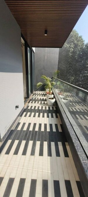 Balcony in 3 BHK Apartment at Saket – for Rent