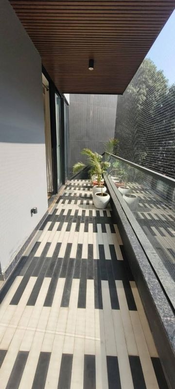 Balcony in 3 BHK Apartment at Saket – for Rent