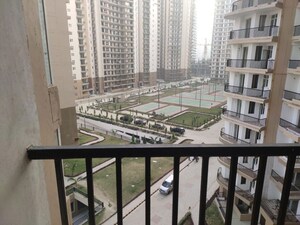 Balcony in 1 RK Apartment at Amrapali Heartbeat City, Sector 107 – for Rent
