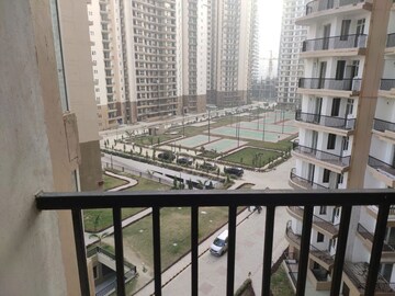 Balcony in 1 RK Apartment at Amrapali Heartbeat City, Sector 107 – for Rent