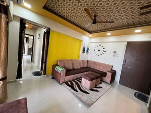 Living Room in 2 BHK Apartment at Raunak City Sector 4 D4, Kalyan West – for Sale