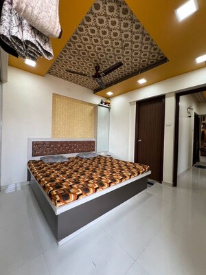 Bedroom in 2 BHK Apartment at Raunak City Sector 4 D4, Kalyan West – for Sale