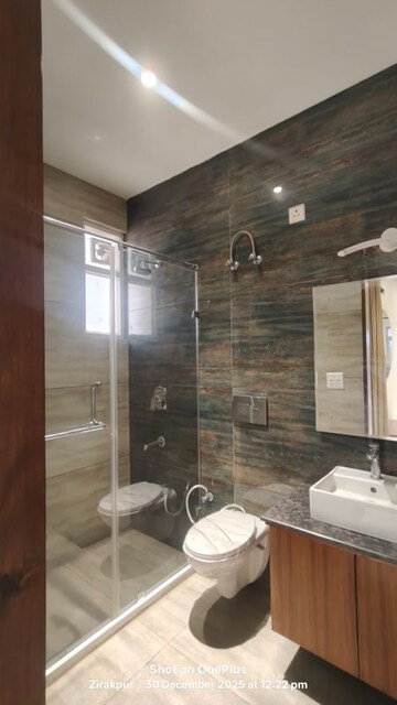 Bathroom in 3 BHK Apartment at Dhakoli – for Sale