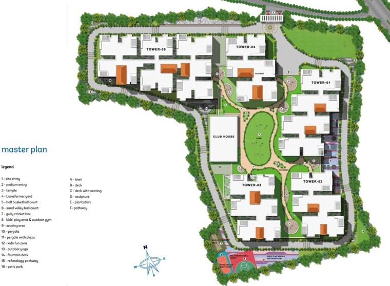 Master Plan, kollur 3 Bedroom 1650 Sq.Ft. Apartment In Kollur Hyderabad 9721208