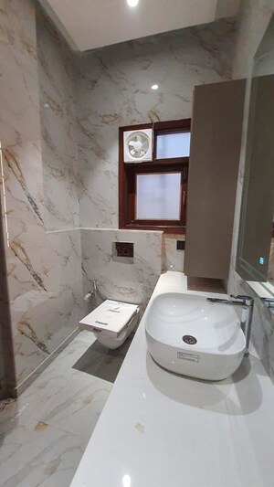 Bathroom in 3 BHK Builder Floor at Shivalik Colony – for Sale