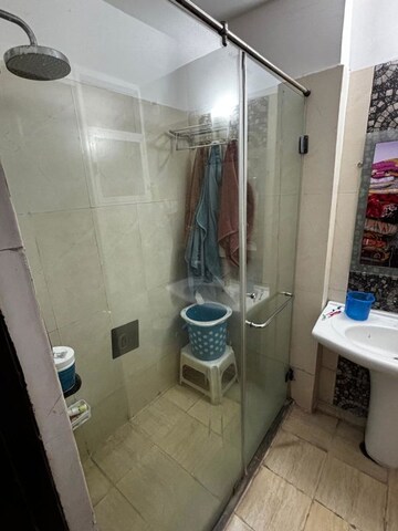 Bathroom in 1 RK Villa at Habitat 44, Sector 44 – for Rent