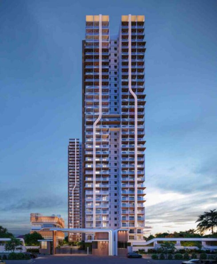 Exterior View, nallagandla 3 Bedroom 1930 Sq.Ft. Apartment In Nallagandla Hyderabad 9721299
