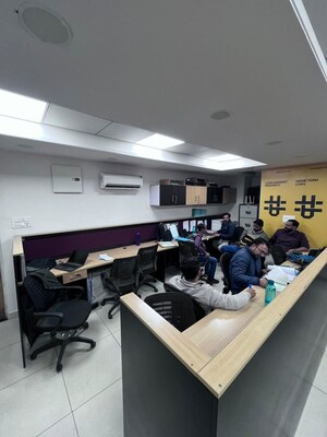 Team Area in  Office Space at C-Scheme – for Rent