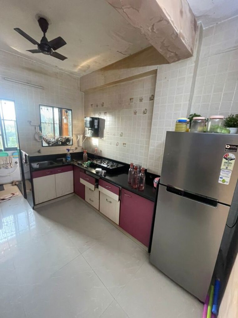 Kitchen, thaltej shilaj road 3 Bedroom 1800 Sq.Ft. Apartment In Thaltej Shilaj Road Ahmedabad 9721425
