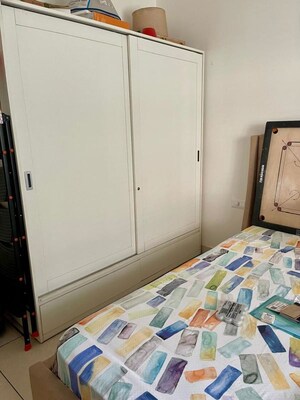 Bedroom in 2.5 BHK Apartment at Prestige Pine Wood, Koramangala – for Rent