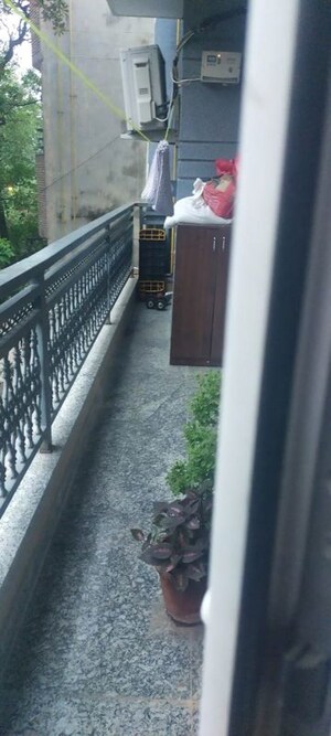 Balcony in 2 BHK Builder Floor at Malviya Nagar – for Rent