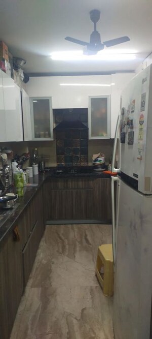 Kitchen in 2 BHK Builder Floor at Malviya Nagar – for Rent