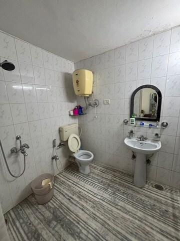 Bathroom in 3 BHK Apartment at Emmanuel Pearl, Rest House Road – for Rent