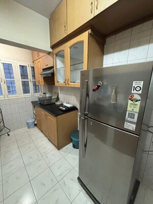 Kitchen in 3 BHK Apartment at Emmanuel Pearl, Rest House Road – for Rent