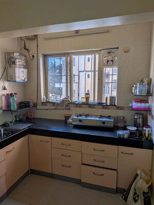 Kitchen in 2 BHK Apartment at Bhujbal Shivranjan Towers, Pashan – for Rent