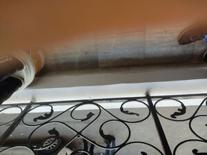 Balcony in 2 BHK Builder Floor at Panchsheel Vihar – for Rent