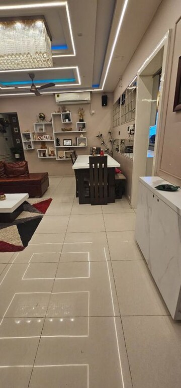 Living Room in 3 BHK Apartment at Charholi Budruk – for Sale