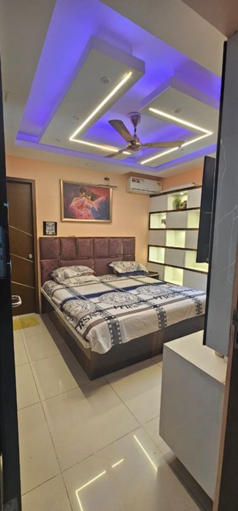 Bedroom, pride-world-city-kingsbury 3 Bedroom 929 Sq.Ft. Apartment In Charholi Budruk Pune 9721561