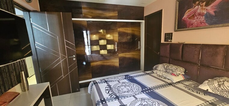 Bedroom, pride-world-city-kingsbury 3 Bedroom 1000 Sq.Ft. Apartment In Charholi Budruk Pune 9721581