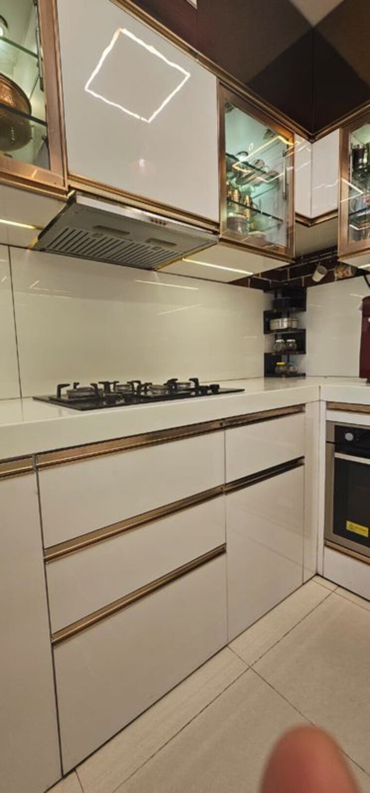 Kitchen, pride-world-city-kingsbury 3 Bedroom 1000 Sq.Ft. Apartment In Charholi Budruk Pune 9721581