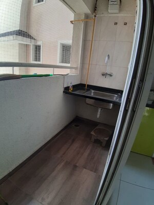 Balcony in 3 BHK Apartment at Paranjape Schemes Forest Trails, Bhugaon – for Rent