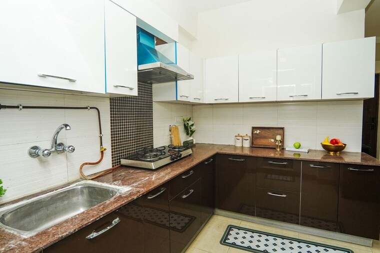Kitchen, exotica-dreamville 3 Bedroom 1340 Sq.Ft. Apartment In Sector 16c Greater Noida Greater Noida 9721569