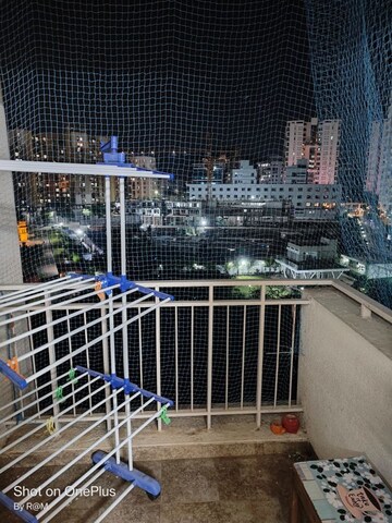 Balcony in 1 BHK Apartment at Abhinav Pebbles Urbania, Bavdhan – for Rent