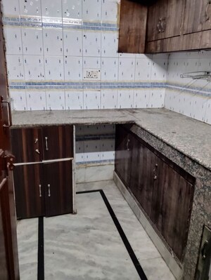 Kitchen in 1.5 BHK Builder Floor at Sector 19 – for Rent