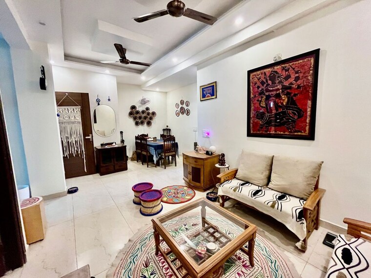 Living Room, ms-enclave-zirakpur 3 Bedroom 950 Sq.Ft. Apartment In Dhakoli Zirakpur 9721648