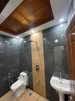 Bathroom in 1 BHK Builder Floor at Gms Road – for Sale