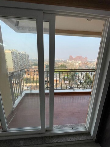 Balcony in 3.5 BHK Apartment at Rishita Mulberry Heights, Sushant Golf City – for Rent