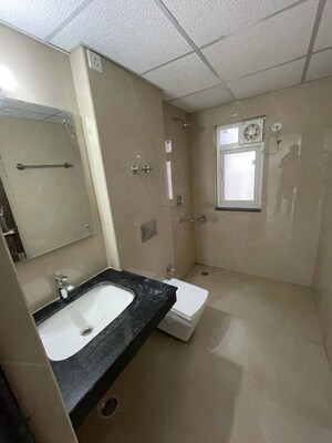 Living Room in 3.5 BHK Apartment at Rishita Mulberry Heights, Sushant Golf City – for Rent