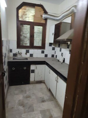 Kitchen in 3 BHK Builder Floor at Khirki Extension – for Rent