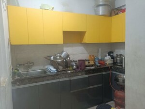 Kitchen in 2.5 BHK Apartment at Ajnara Le Garden, Sector 16b Greater Noida – for Rent