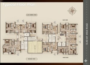 Master Plan in 1 BHK Apartment at Sigma Amber, Kandivali West – for Sale