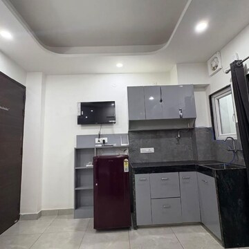 Kitchen in 1 RK Builder Floor at Huda Staff Colony, Sector 46 – for Rent
