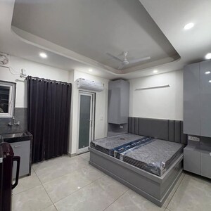 Living Room in 1 RK Builder Floor at Huda Staff Colony, Sector 46 – for Rent