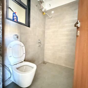 Bathroom in 3 BHK Apartment at Majestique Signature Towers, Dasar – for Rent