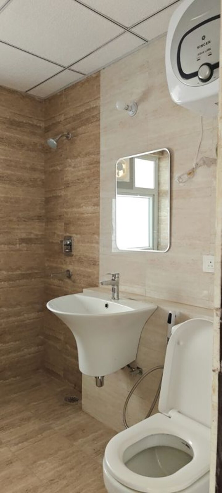 Bathroom, shree-vardhman-victoria 2.5 Bedroom 1350 Sq.Ft. Apartment In Sector 70 Gurgaon 9721813