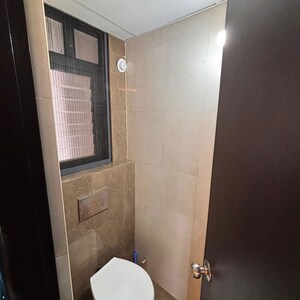 Bathroom in 1 BHK Apartment at Shapoorji Pallonji Joyville, Virar West – for Rent