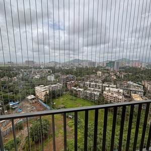 Balcony in 1 BHK Apartment at Shapoorji Pallonji Joyville, Virar West – for Rent