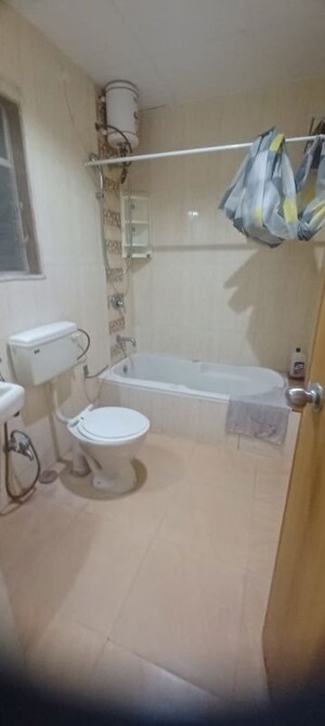 Bathroom in 2 BHK Apartment at Kumar Princetown, Undri – for Rent
