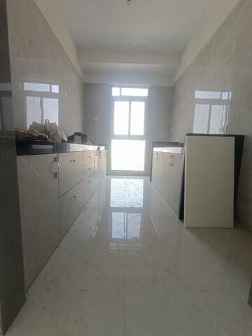 Kitchen in 3 BHK Apartment at Tricity Montview, Sanpada – for Rent