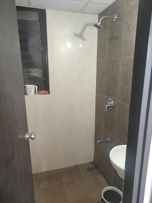 Bathroom in 1 BHK Apartment at Shapoorji Pallonji Joyville, Virar West – for Rent