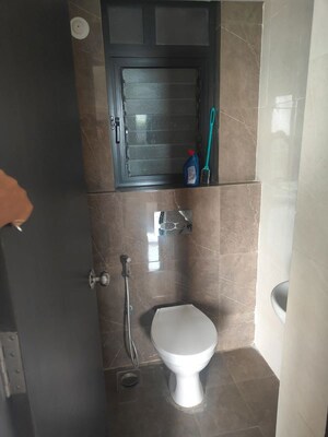 Bathroom in 1 BHK Apartment at Shapoorji Pallonji Joyville, Virar West – for Rent