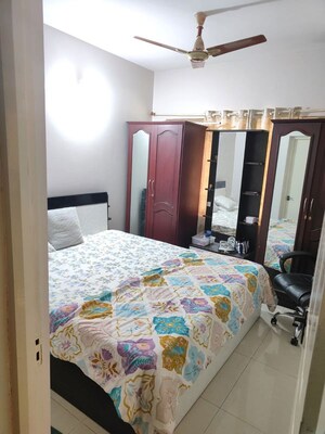 Bedroom in 3 BHK Apartment at Puravankara Purva Graces, Amrutahalli – for Rent
