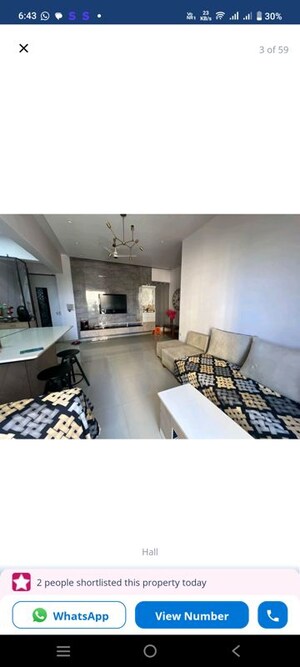 1 BHK Apartment For Rent in Kores Nakshatra, Vartak Nagar