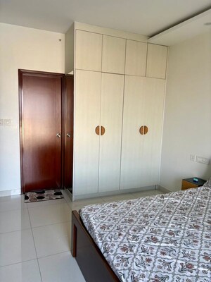 Bathroom in 2 BHK Apartment at Purva Palm Beach, Hennur Road – for Rent
