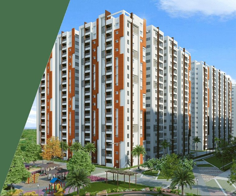 Exterior View, my-home-vihanga 3 Bedroom 1700 Sq.Ft. Apartment In Gachibowli Hyderabad 9721876