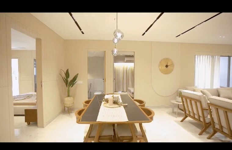 Dining area, vesu 3 Bedroom 2575 Sq.Ft. Apartment In Vesu Surat 9721964